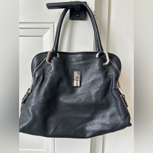 Marc Jacobs black handbag silver hardware